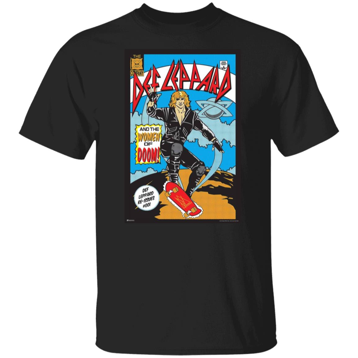 Def Leppard Comic Tee