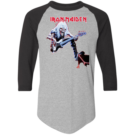 Iron Maiden Eddie Bass Raglan